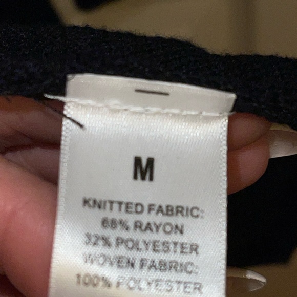 Fever Black Cardigan size medium - Picture 7 of 7